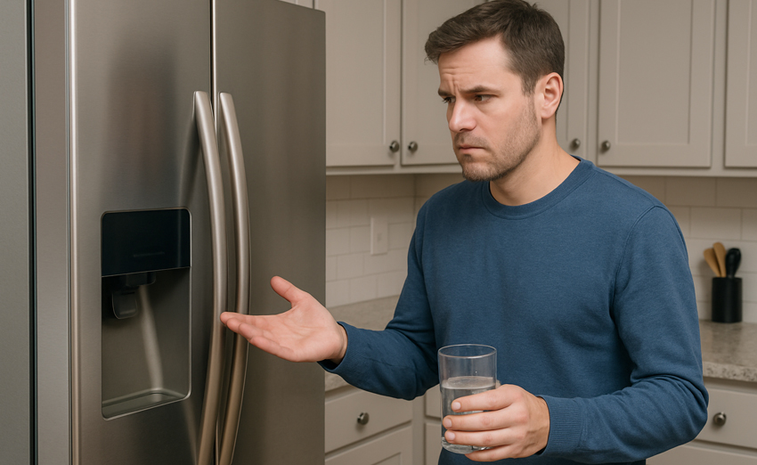 Water dispenser not working