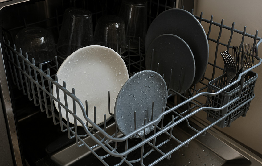 Dishwasher come out wet