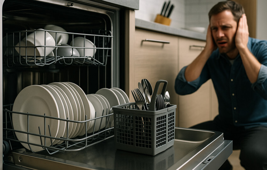 Dishwasher making loud or strange noises