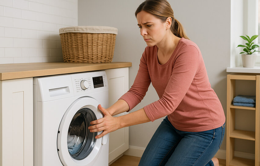 Washer door won’t lock or unlock