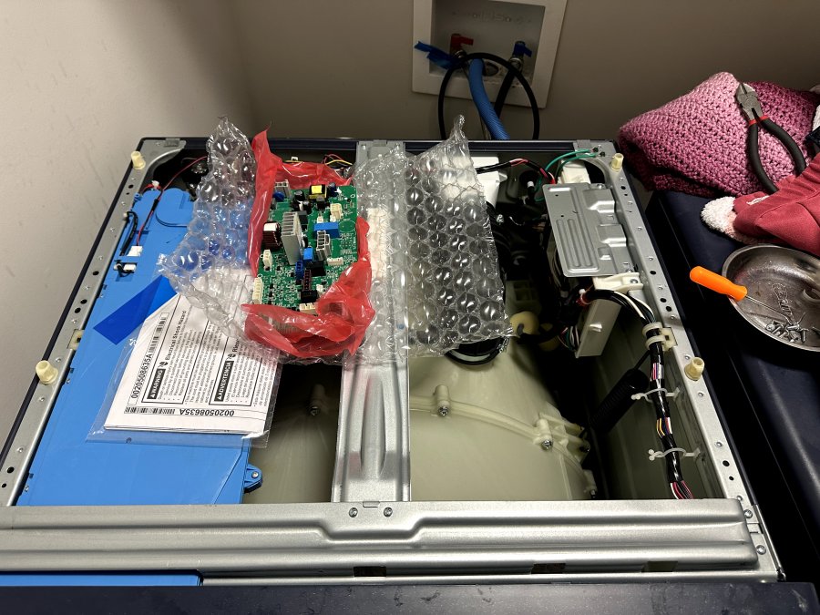 GE Washer Not Draining — Control Board Replacement in Clayton, NC