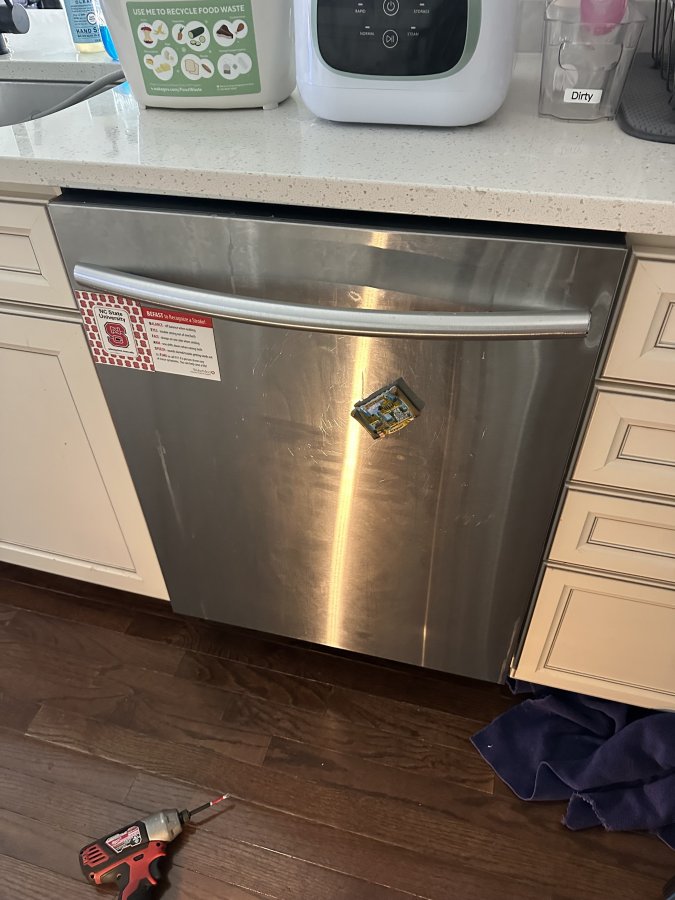 Samsung Dishwasher DW80K7050US — Not Draining — Drain Pump Replacement in Knightdale