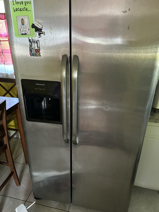 Frigidaire Refrigerator FFSS2614QS6A — Fresh Food Not Cooling — Air Damper Valve Replacement in Raleigh